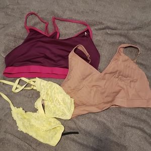 Set of 3 bras